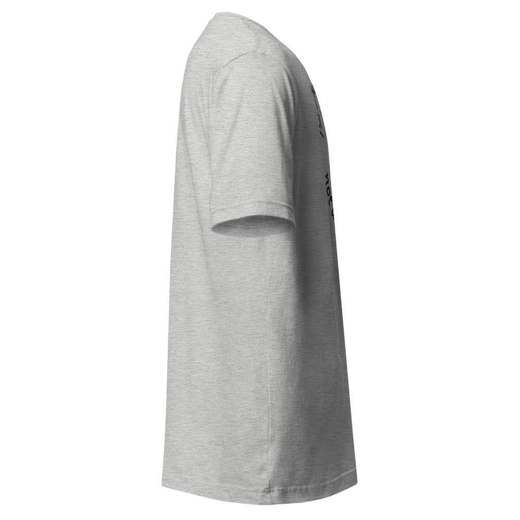 "Dog Person" grey unisex t-shirt with white print